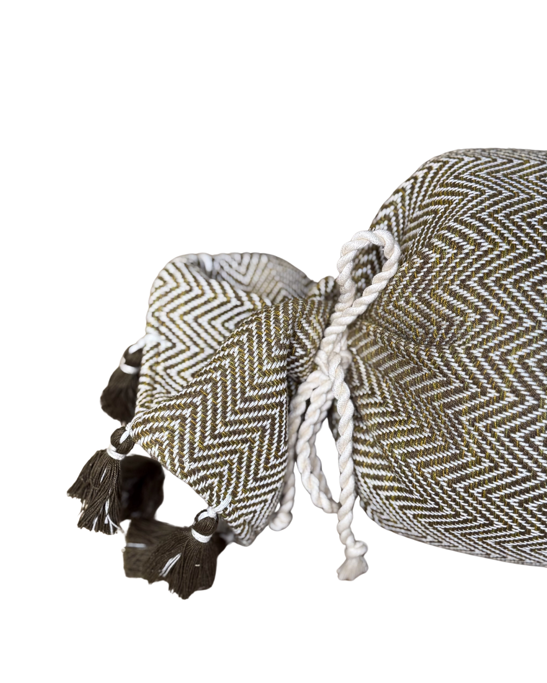 Handloomed Bolster Cushion