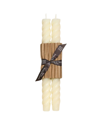 10" Rope Taper Candles
