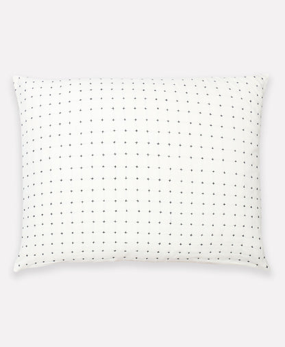 Cross-stitch Standard Sham Bone