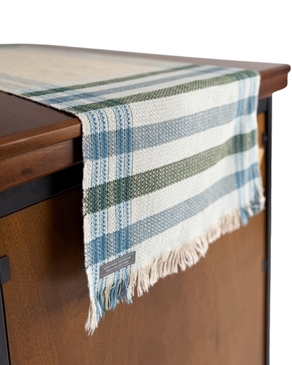 Hartford Artisans Weaving Center - Plaid Ends Runner