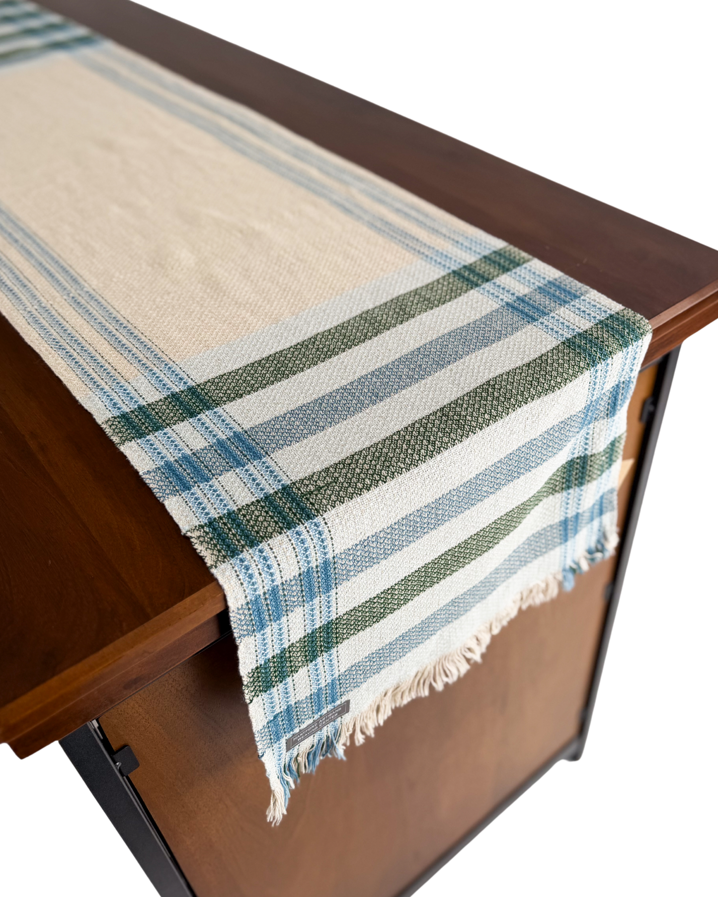 Hartford Artisans Weaving Center - Plaid Ends Runner