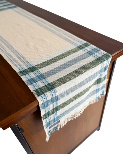 Hartford Artisans Weaving Center - Plaid Ends Runner