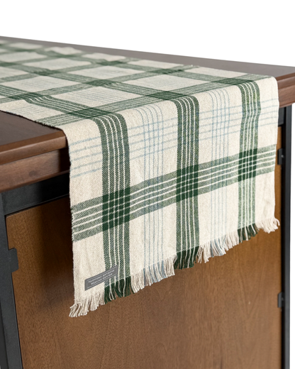 Hartford Artisans Weaving Center - Windowpane Plaid Runner