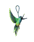 Hummingbird Beaded Ornament