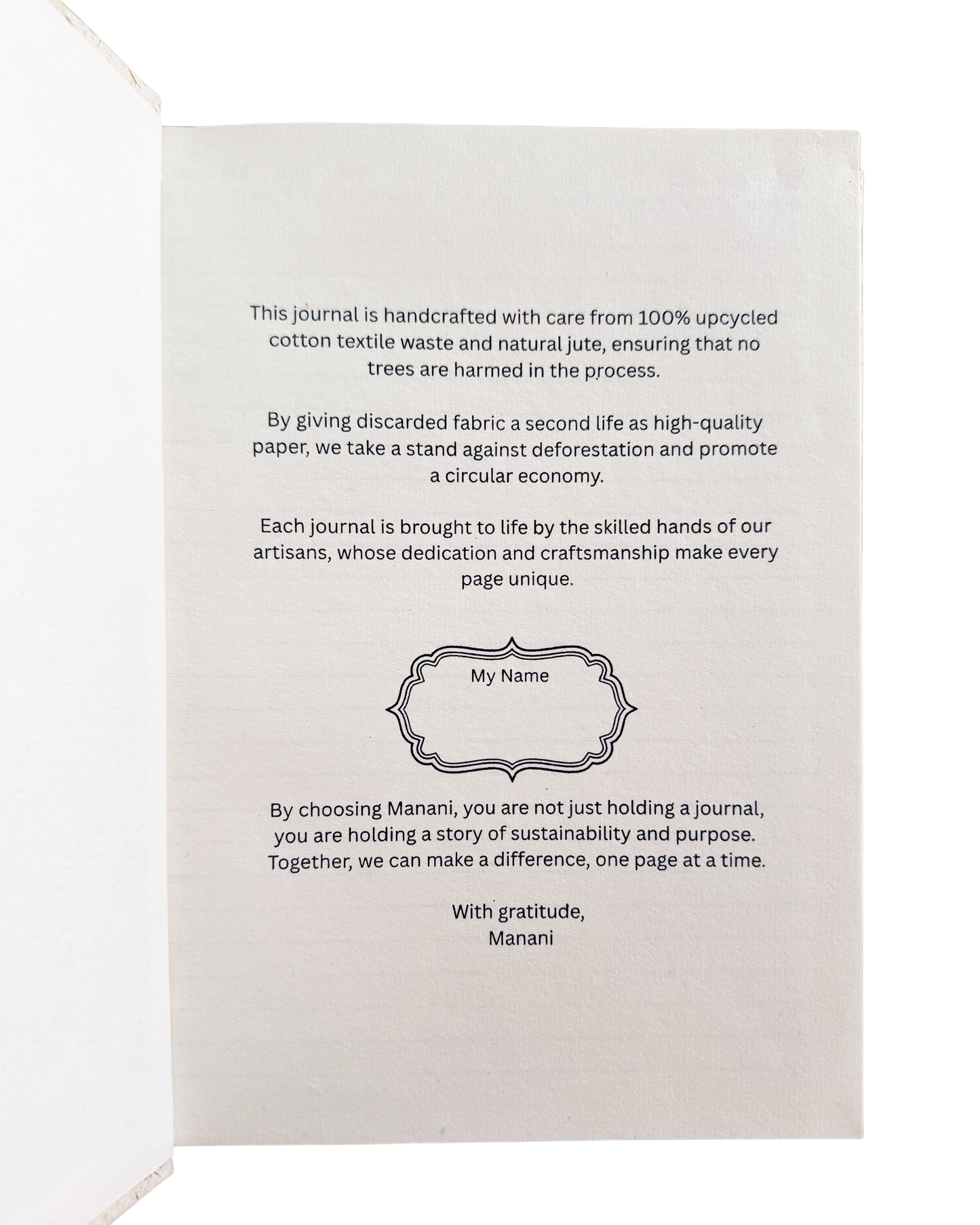 "Being of Light" Journal