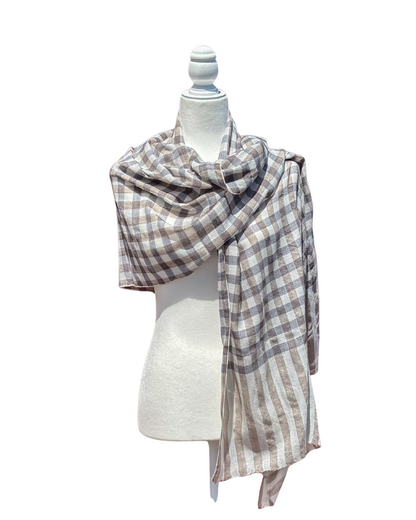 Resha Wrap - Checker