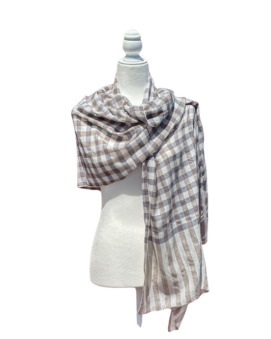 Resha Wrap - Checker