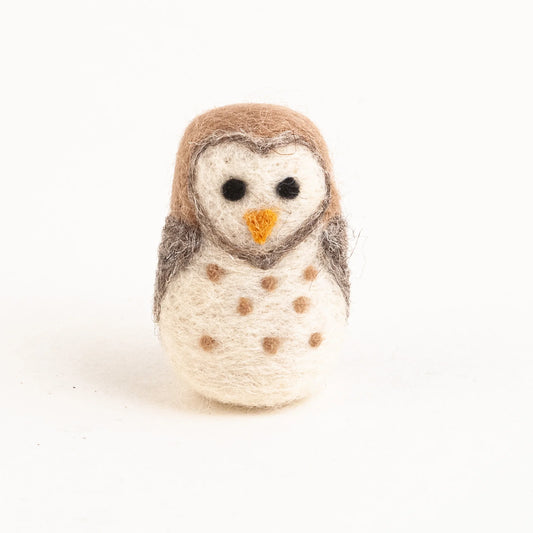 Owl - Felted Animal