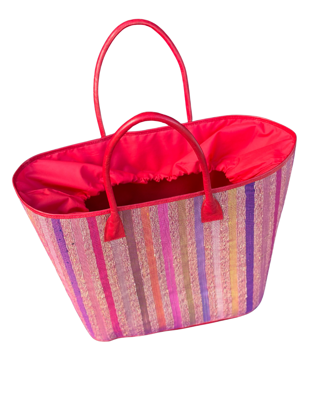 XL Panier Tote- Pink