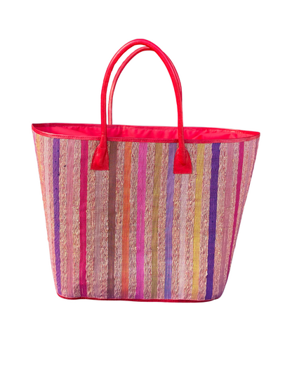 XL Panier Tote- Pink