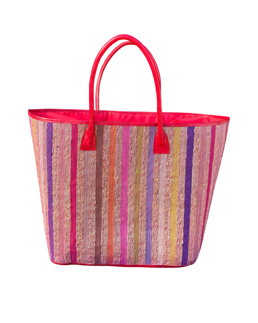 XL Panier Tote- Pink