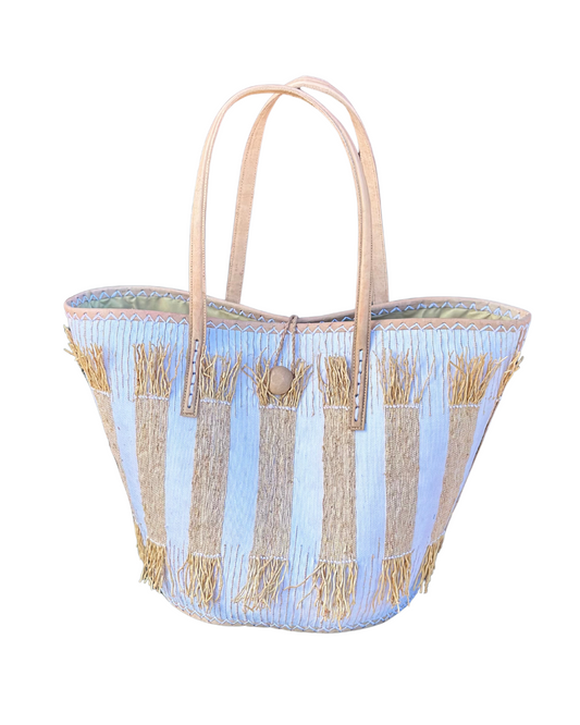 Button Panier - Vetiver White