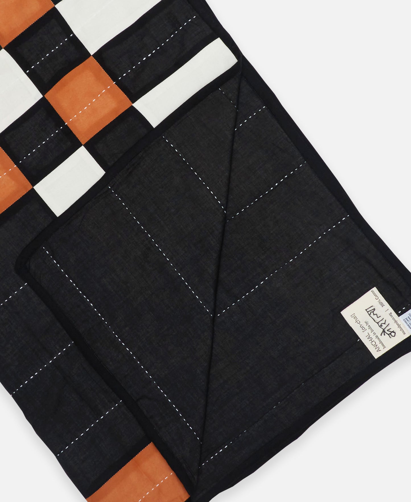 Patchwork Plaid Quilted Throw
