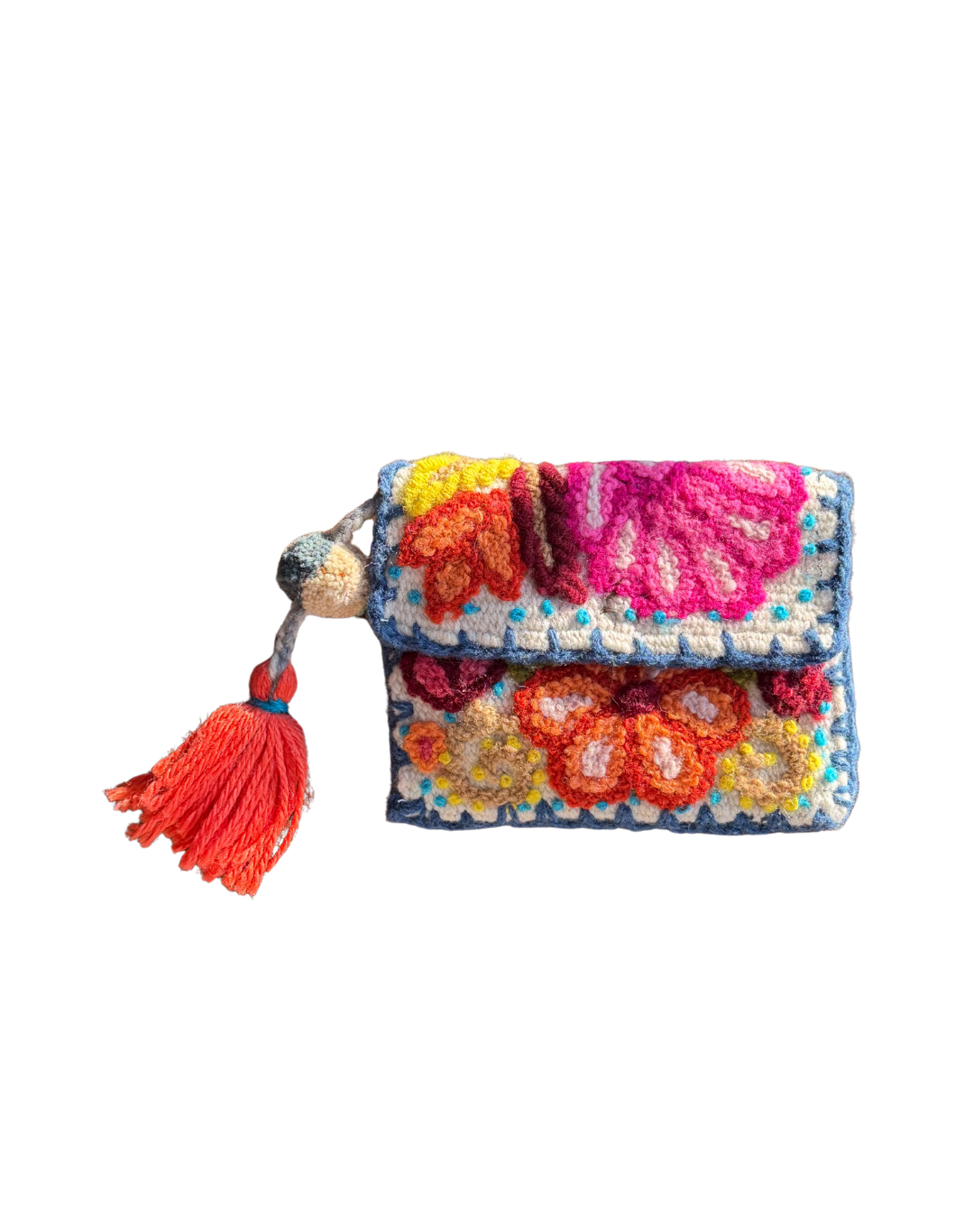 Embroidered Peruvian Pocket Pouch