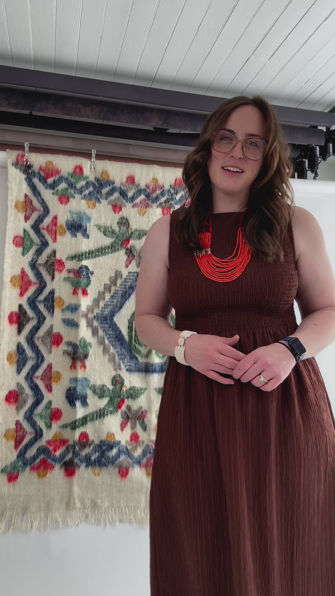 Quetzal Momo Blanket