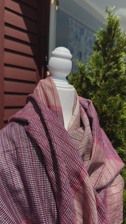 Satruji Hand Spun & Woven Scarf