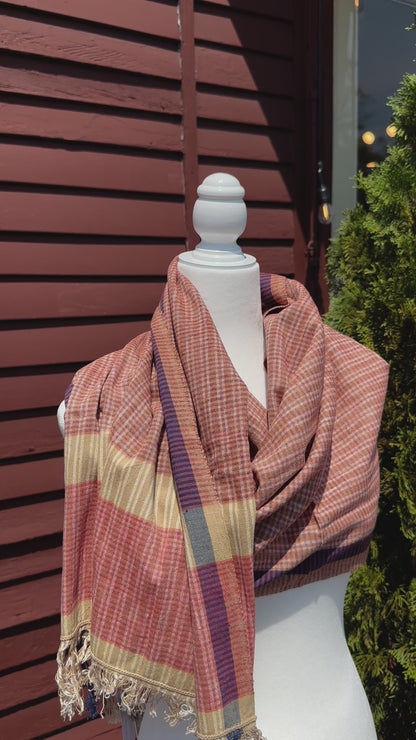 Yogesh Hand Spun & Woven Scarf