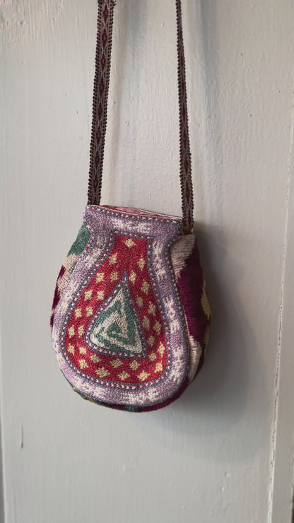 Amina Suzani Crossbody Purse