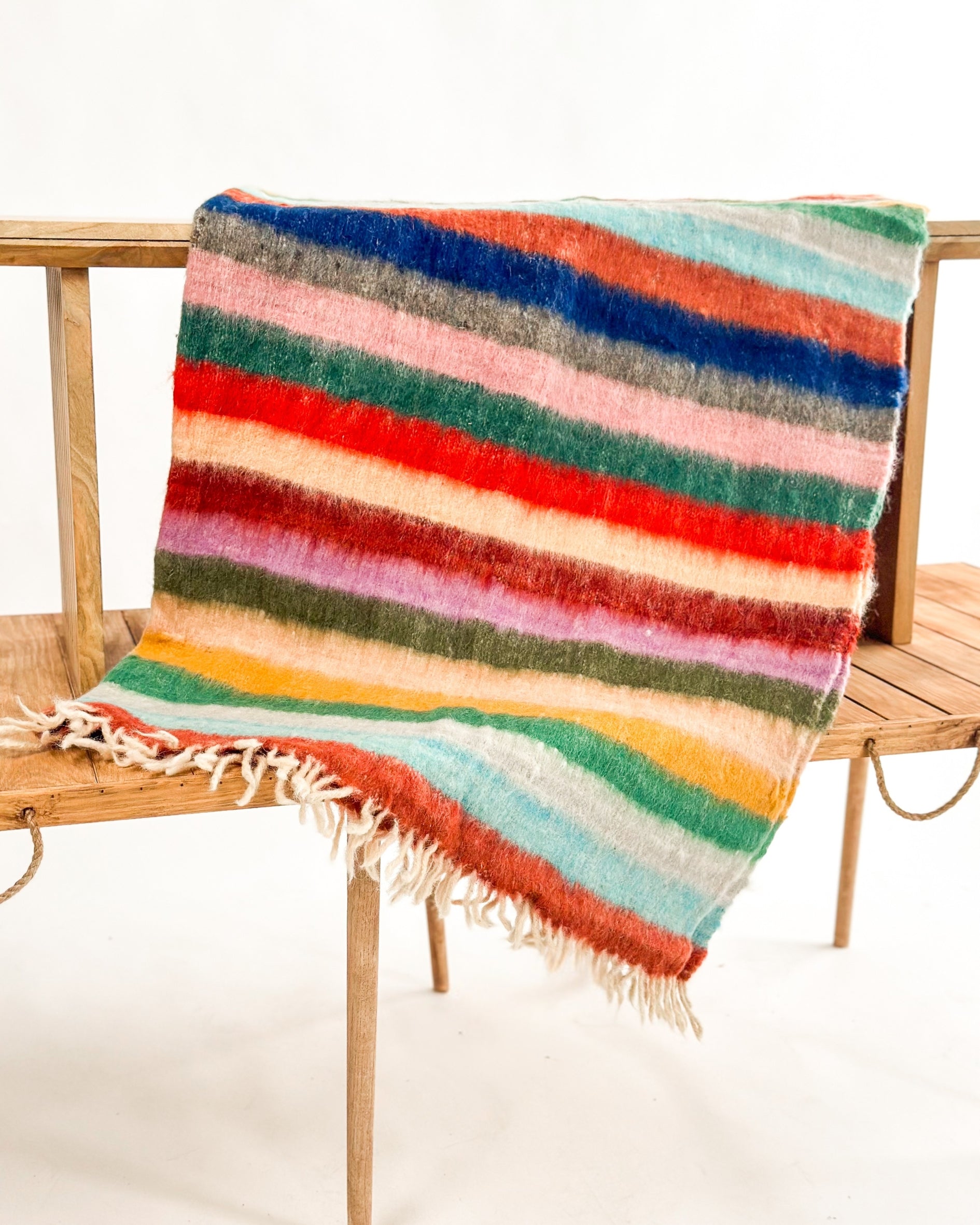 Rainbow Momo Blanket