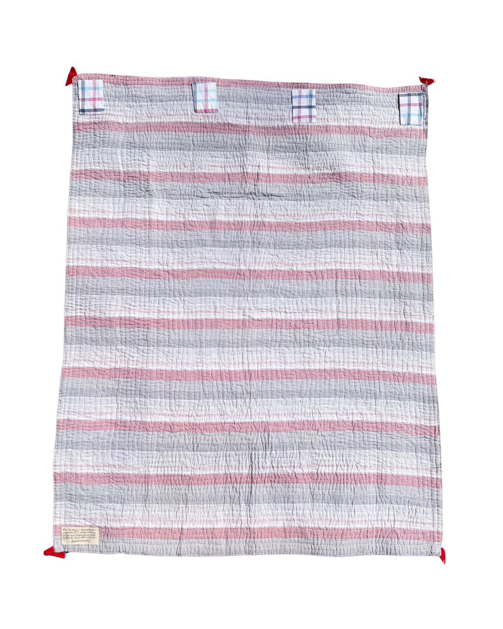 “Strawberry Festival” Kawandi Quilt | Siddi Artist Rajamabi Mujavar x Anitha N Reddy