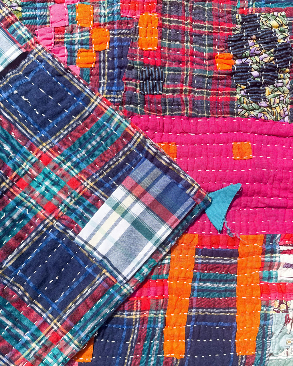 “Hidden Dwelling” Kawandi Quilt | Siddi Artist Shakeerambi Jamadar x Anitha N Reddy