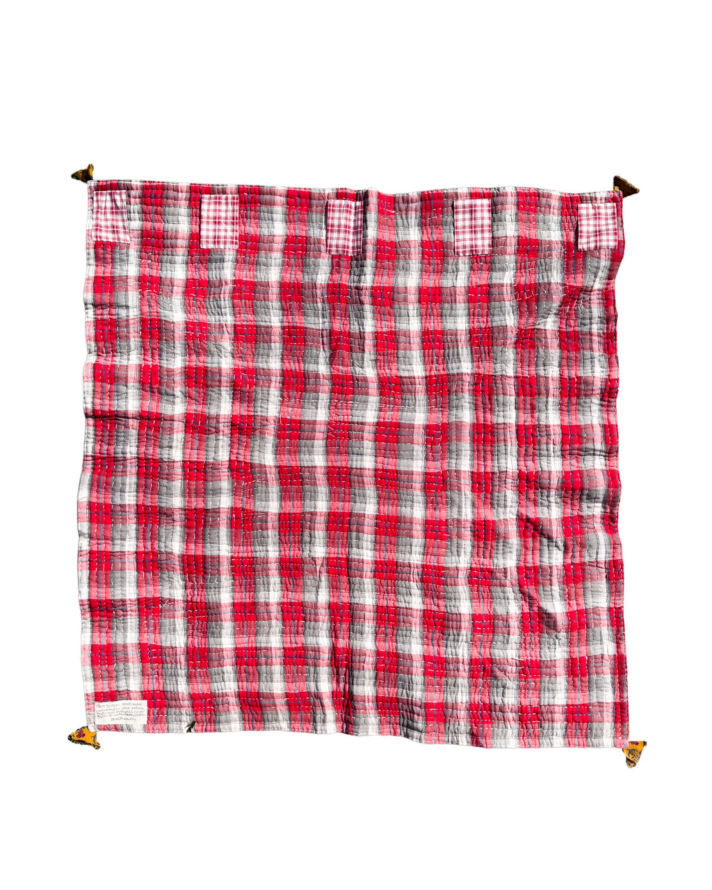“Orange Blossom” Kawandi Quilt | Siddi Artist Maimunbi Mujavar x Anitha N Reddy