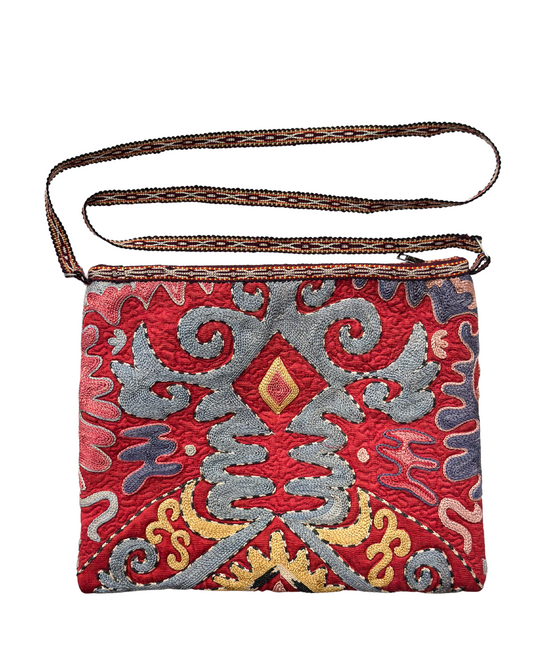 Gulnora Suzani Embroidered Crossbody Bag