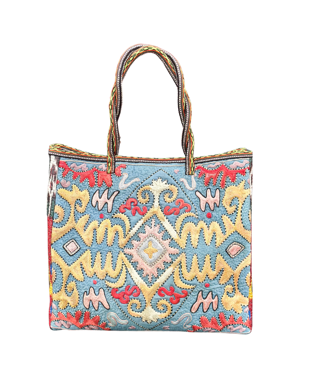 Samarkand Mosaic Suzani Embroidered Tote