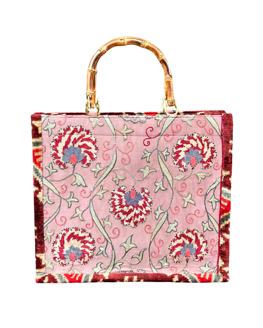 Kovul Suzani Embroidered Tote